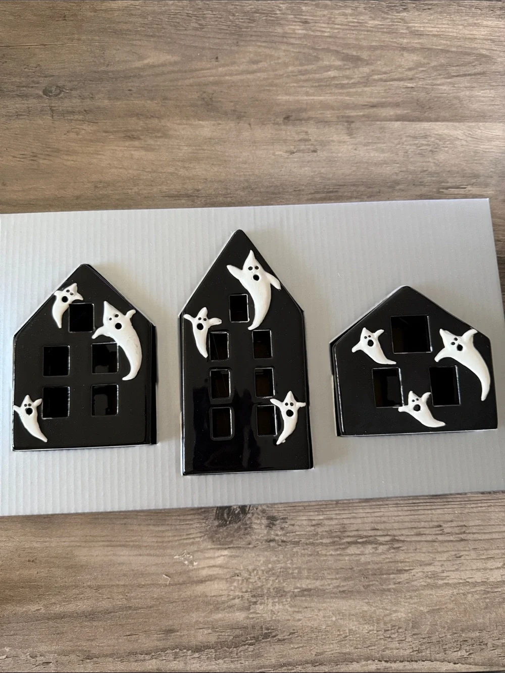 Halloween Ghost House Decor Set